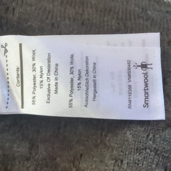 SmartWool size xs North woods Heather hoodie - Picture 6 of 6